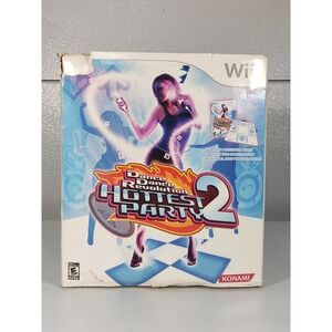Konami Nintendo Wii/GC Dance Dance Revolution Hottest Party 2 Pad With Game